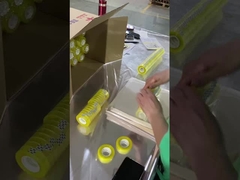 11 মিমি প্রস্থের বোপ প্যাকিং স্টেশনারি টেপ উচ্চ আঠালো শক্তি