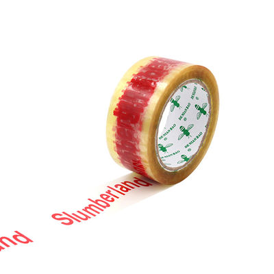 বক্স সিলিং এবং মাস্কিংয়ের জন্য লোগো বিওপিপি মুদ্রিত টেপ উচ্চ বন্ধন