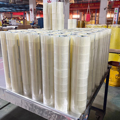 ভালো দাম বিশুদ্ধ সাদা স্বচ্ছ গরম বিক্রয় প্লাস্টিকের Bopp প্যাকিং টেপ কারখানা পাইকারি অনলাইন